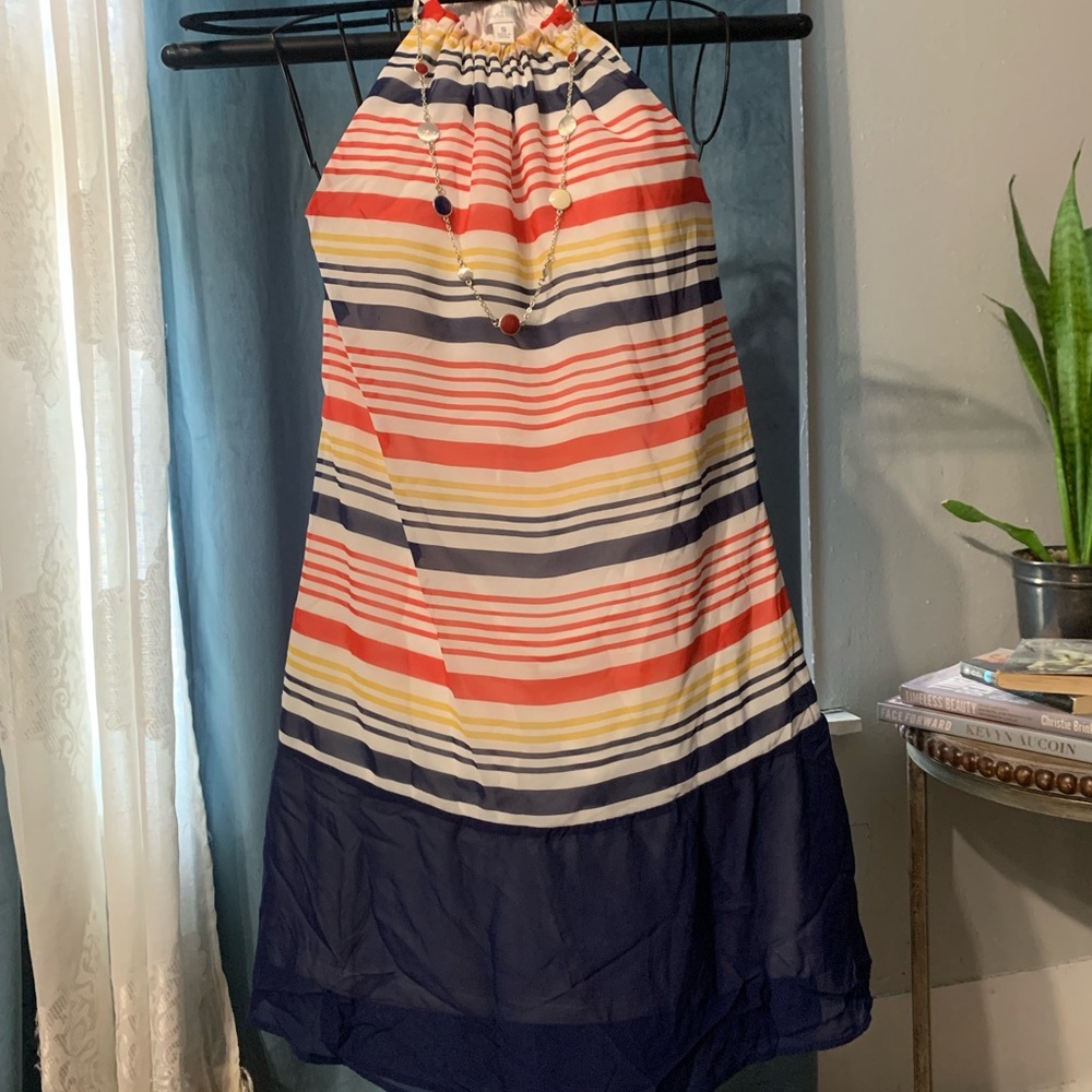 Charming Charlie Multicolor Striped Dress